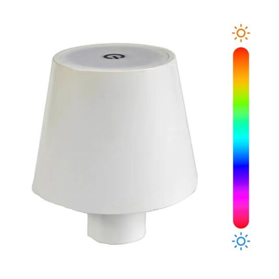 Перезаряжаемая беспроводная лампа-бутылка с сенсорным управлением и регулируемой яркостью, без мерцания, защита глаз, портативная беспроводная настольная лампа, светодиодный светильник