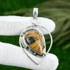 Gift For Women Jewelry Pendant 925 Sterling Silver Natural Bauxite Gemstone