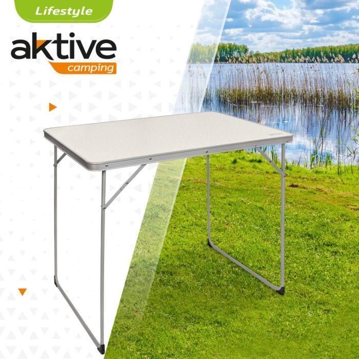 Table de camping pliante Aktive