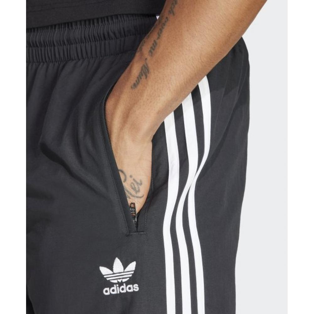 adidas Тканые спортивные штаны Firebird черного цвета It2501