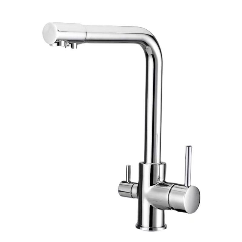 Вращающийся кран-очиститель воды «три в одном» для кухонной мойки