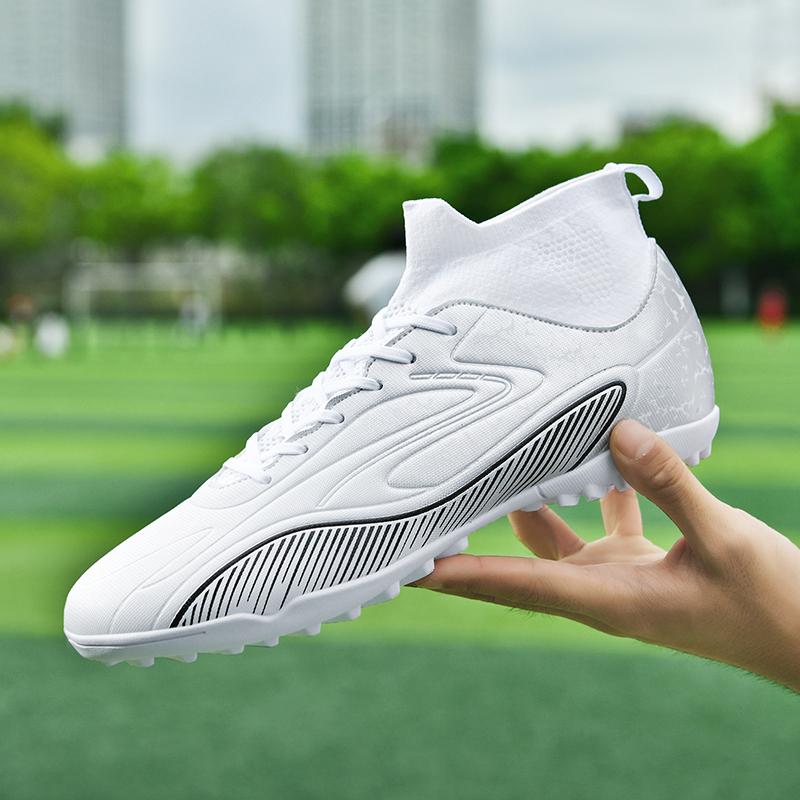 Мужские высокие носки 35–45, футбольные бутсы TF Broken Nails, молодежная спортивная обувь, футбольные тренировочные кроссовки, футбольные бутсы для мальчиков