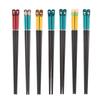 2Pairs/Set Cute Cartoon Pattern Student Chopsticks Kid Children Chinese Health Chopstick Flatware