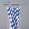 100 Eco-Friendly Colored Paper Straws: Disposable, Creative Party Straws for Juice & Cocktails