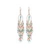 Boho Style Beaded Tassel Earrings Exquisite All-Match Lady Earrings Fashion Elegant Earring