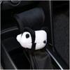 YUYAKESHI Чехол на ручку переключения передач Gear Panda Чехол на ручку переключения передач Чехол на рукоятку переключения передач для автомобиля