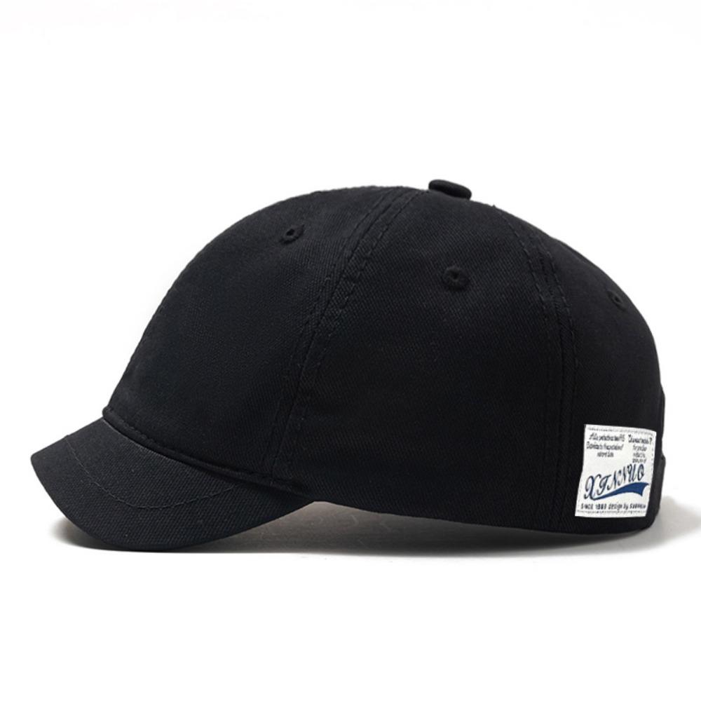 Козырек бейсболка с короткими полями, регулируемая кепка с низким профилем, винтажная кепка для папы в стиле дальнобойщика, мужская