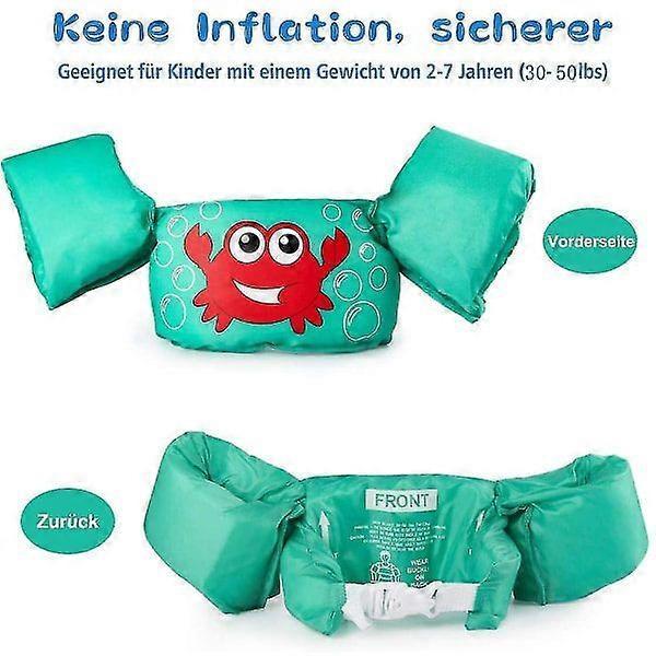 Swimming aids suitable for children and toddlers aged 2-6 years and weighing 15-25 kg.