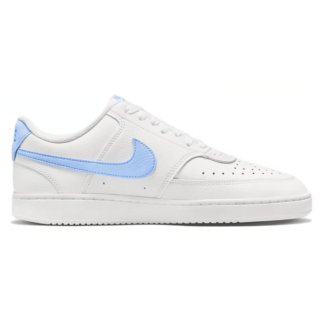 Nike Court Vision 1 Low Comfortable Low top Skateboard Shoes Women's White Blue CD5434-115