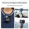 Магнитное быстросъемное крепление DJI Action 6 Nano 5 Pro - Ударопрочный алюминиевый сплав, аксессуар для спортивной камеры