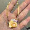 Мультяшный кукольный домик Kawaii Mini Bow Camera Model Подвеска для плюшевых кукол, украшение на шею, аксессуары