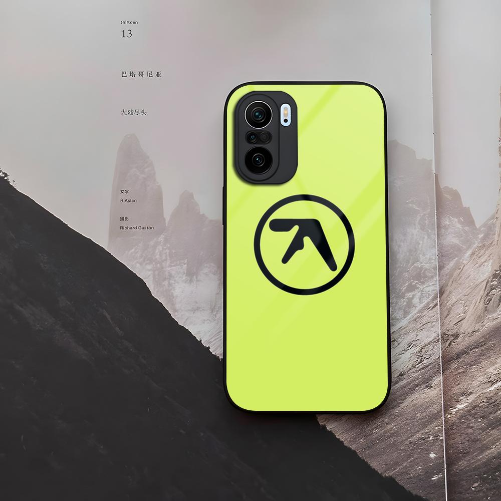 Чехол для телефона Aphex Twin Symbol Logo Закаленное стекло Для Xiaomi 15 14 12 Lite Pro 13 11t Lite POCO M6 M5 X6 X5 X3 F5 F6 Pro Чехол
