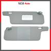 Fit for Mazda 323 Sun Visor 1990-1997 Parasol for Mazda 323 Left Right Gray Set