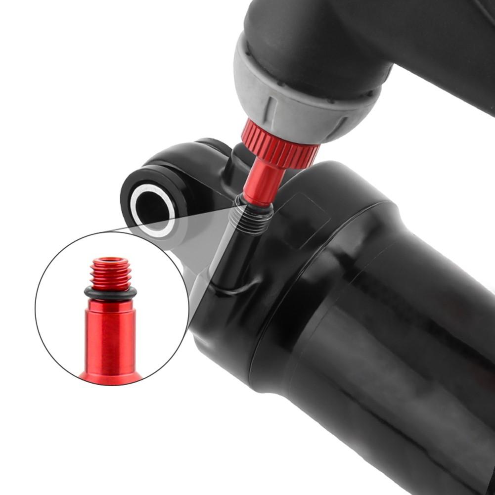 Package Includes Bicycle Rear Shock Air Pump Valve Adapter Tool