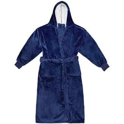 Халат Brand Lab Unisex для взрослых с капюшоном и манжетами
