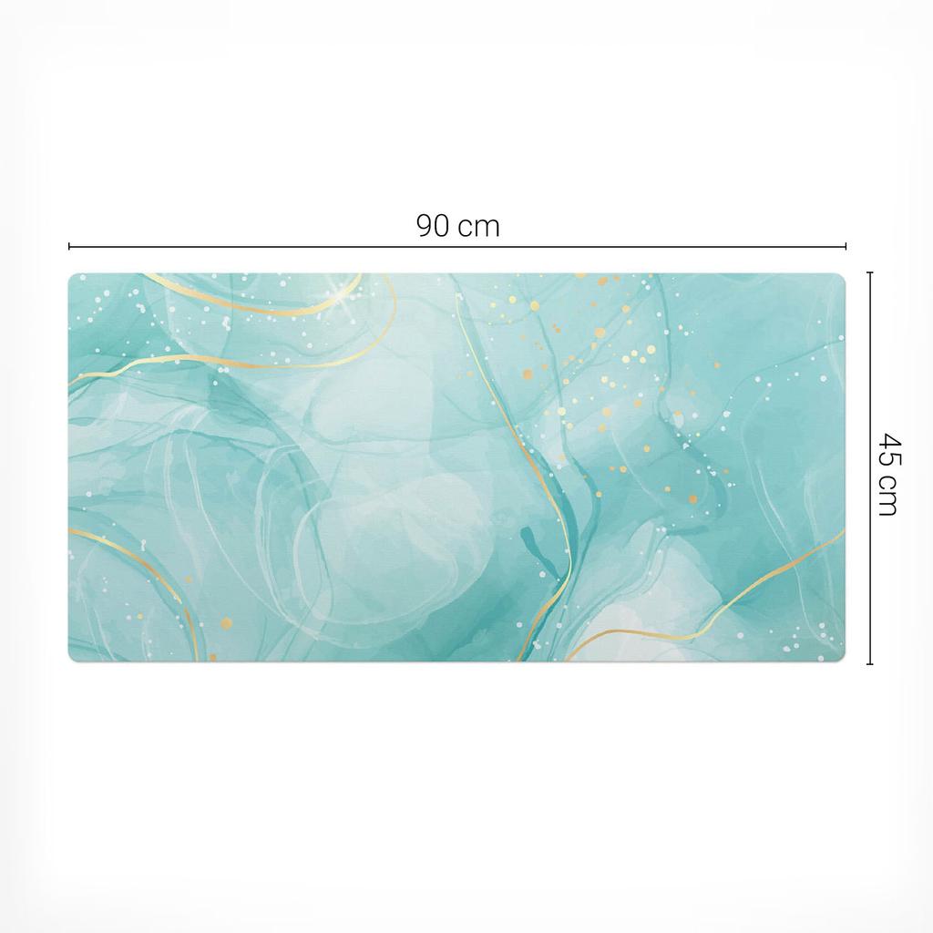 Uniwersalna Mata Ochronna Pod Sprzęt Komputerowy Abstrakcyjny Wir 90X45 Cm