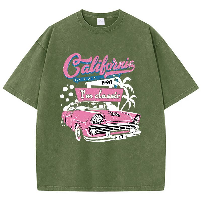 California 1998 IM Classic Racing Unisex T Shirt Street Casual Tshirt Breathable Cool Tee Shirtsimple Loose TShirt Female