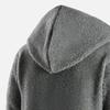 Nike Hooded Pullover Sweatshirt With Logo Lettering Men Tops Dark-Muddy-Gray FD8467-053