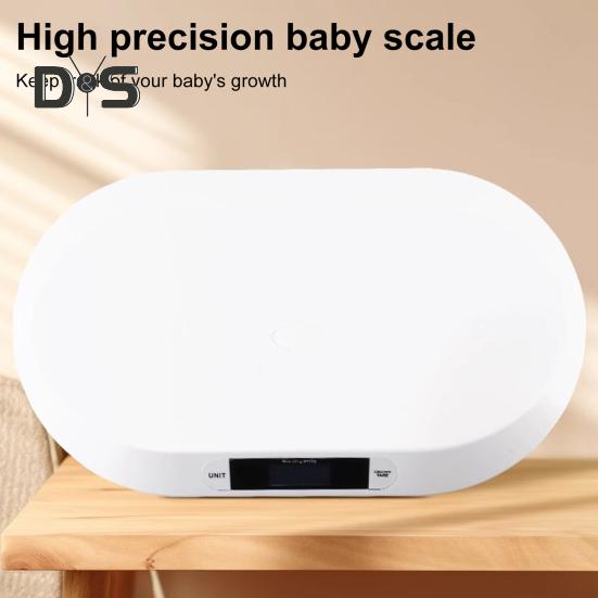 Цифровые детские весы с ЖК-дисплеем Точные детские весы до 20 кг Регулируемые единицы измерения для новорожденных детей Домашние животные Взвешивание Электронные весы