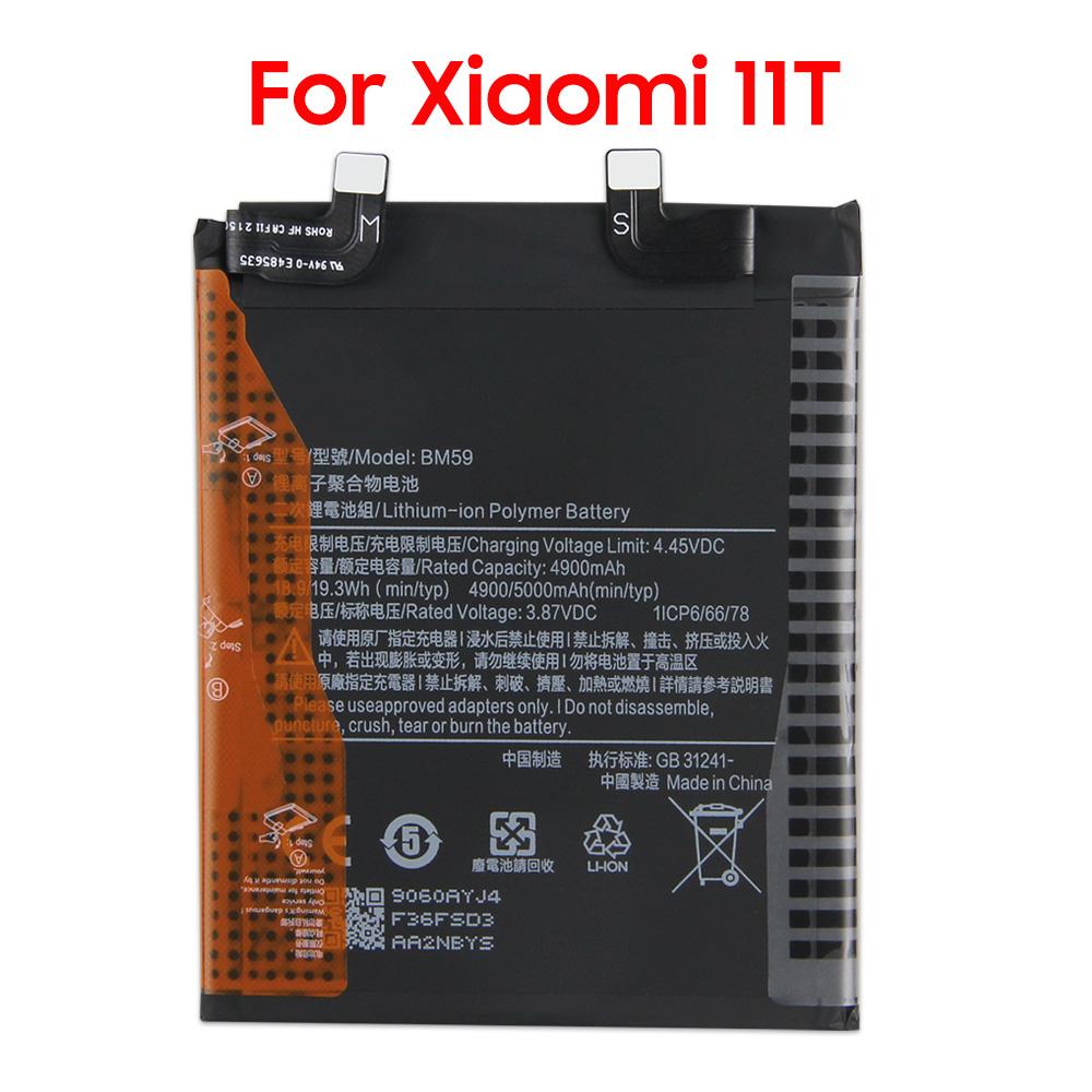 НОВЫЙ Запасной Аккумулятор BM59 Для Xiaomi 11T BM58 Для Xiaomi 11T Pro 5000 мАч с Инструментами