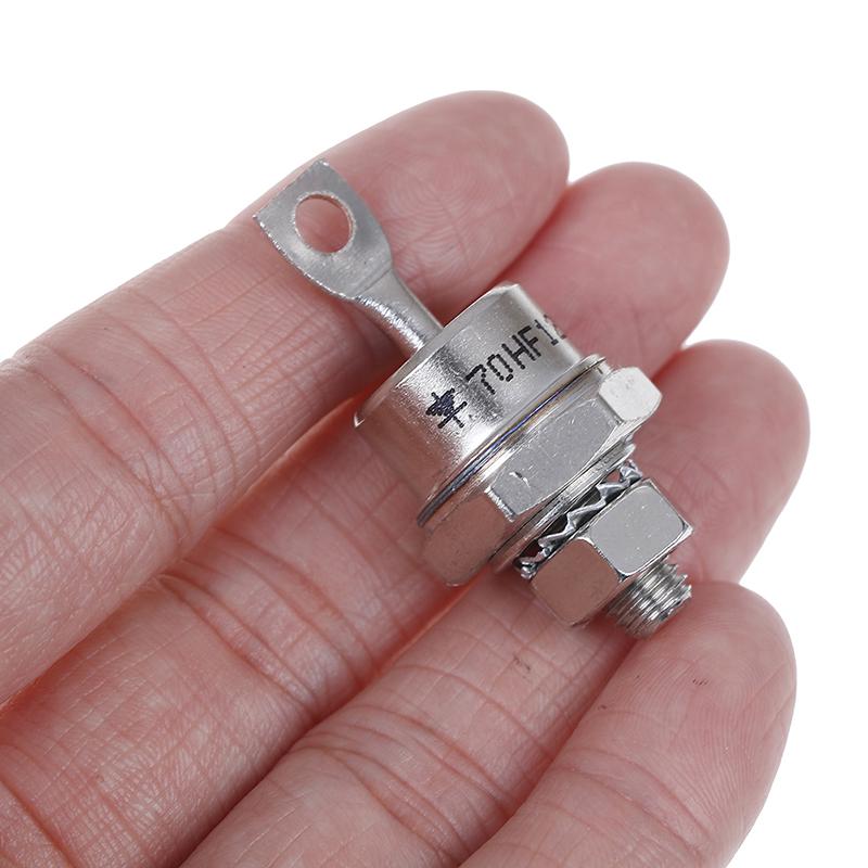 1 x 70HF120 70A 1200V Мощный выпрямитель металлический штыревой выпрямительный диод