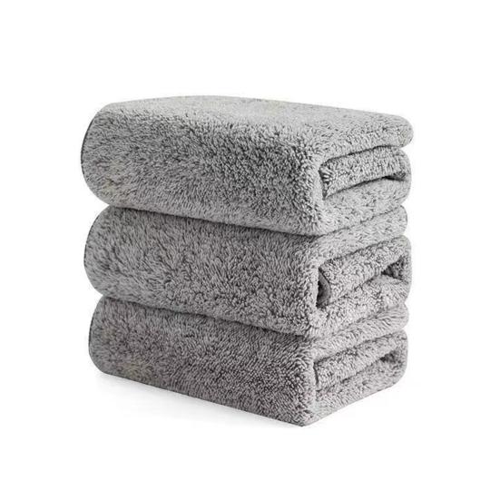 5 Pcs Bamboo Fiber Rag Super Water Absorbent Thickened Lint Free Soft Tear-resistant Oil-proof Dish Washing Pads Kitchen Towels