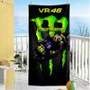 Doctor46 Customize Text Beach Towel Super Soft Absorbent Portable For Swimmingbeachcamping Travel Beach Accessoriesgym