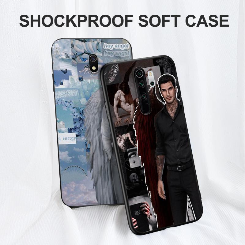 Черный чехол из ТПУ для Xiaomi Redmi 5 5plus 6 6a 7 7a 8 8a задняя крышка Romance Club game