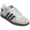 adidas Samba OG белые цветочные вышитые женские кроссовки IF4398