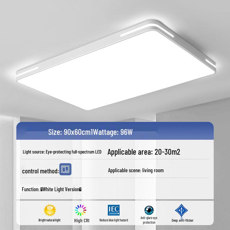 Светодиодный потолочный светильник: Ультратонкое, современное круглое освещение для гостиной, спальни, столовой и кабинета