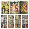 Vintage Metal Signs Decor Classic Film Posters Metal Plaque Movie Metal Tin Sign Wall Decor for Room Club Bar
