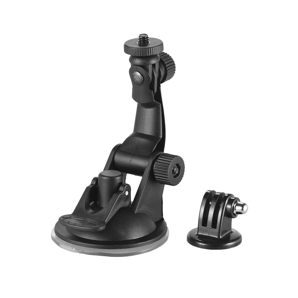 Action Camera Accessories Car Suction Cup Mount + Tripod Adapter for 7 6 5 4 YI