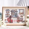 Книга стикеров Yue Zhen Retro Journey с вырезкой для DIY-журналов