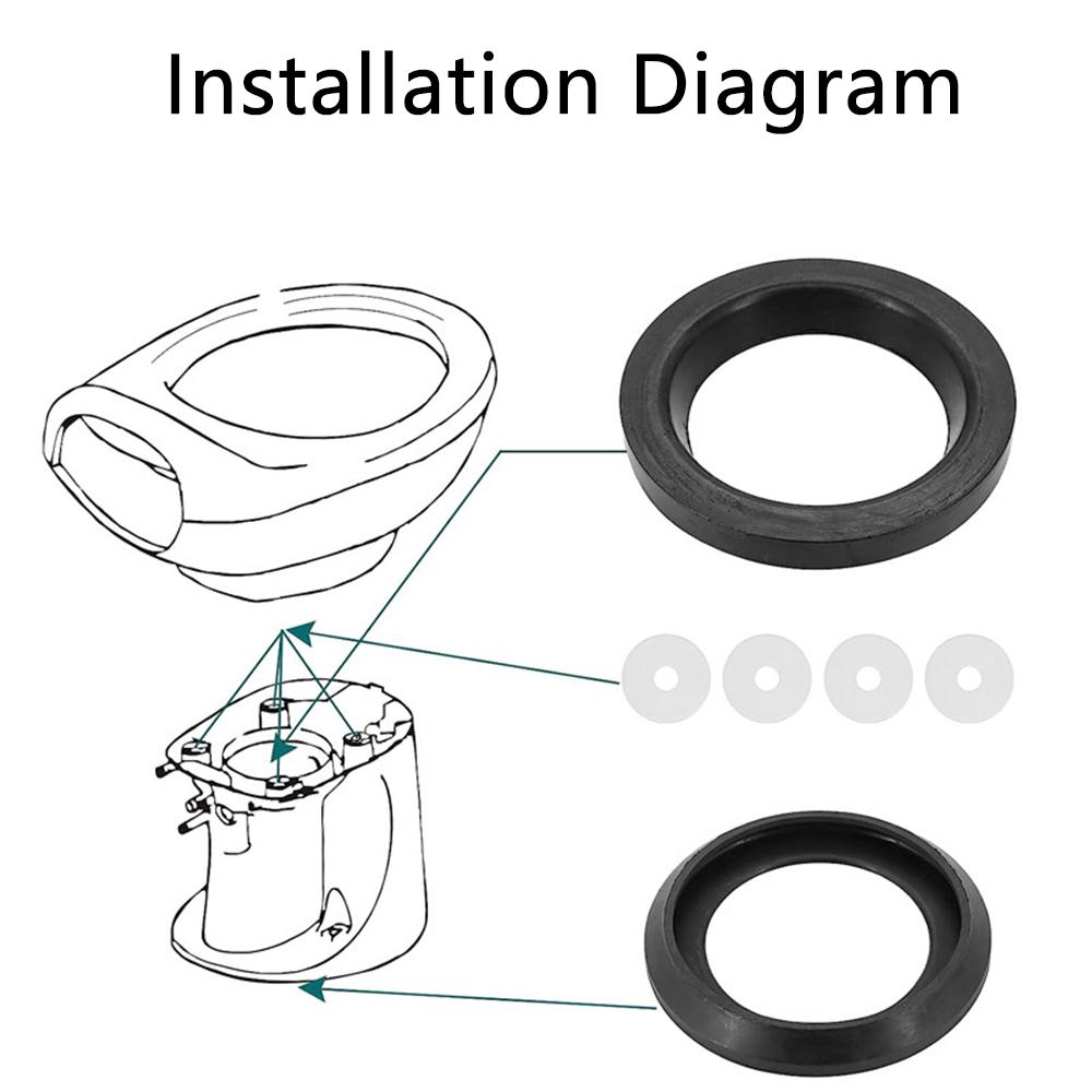 Waste Ball Seals Kit For Style II/Plus Toilets for Thetford 34120 Replacement