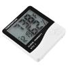 LCD Digital Temperature Humidity Meter HTC-1 Home Indoor Outdoor Hygrometer Thermometer Weather Station with Clock