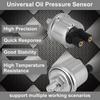 1/8 NPTF Oil Pressure Sensor Bright Thread Pressure Sending Unit  Electrical applications
