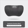 For Volkswagen J2Car Seat Safety Headrest Pad Auto Emblem Neck Pillow For VW GTI Polo Golf Passat B6 B7 Tiguan Arteon Touareg Taigo CC /Hub Cap