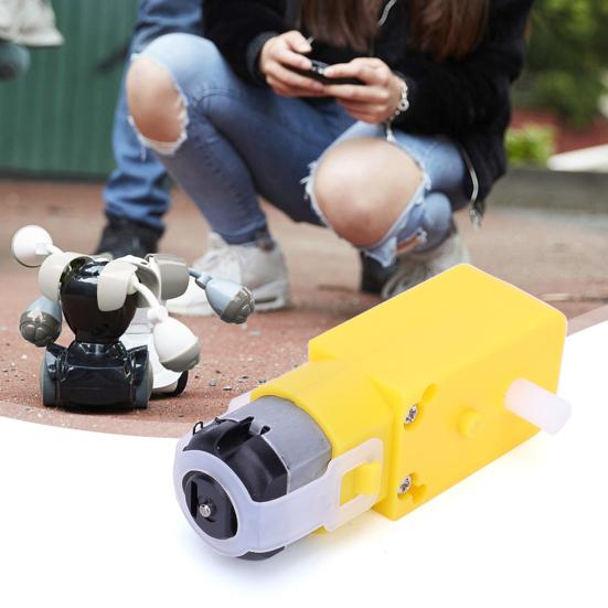 Double Shafts Gear Motor 3V-12V High Torque TT Motor DIY Robot Smart Car Toys Gear Motor Replacement Parts
