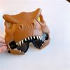 Забавный мультяшный динозавр очки детский костюм день рождения милые солнцезащитные очки реквизит для фотосъемки