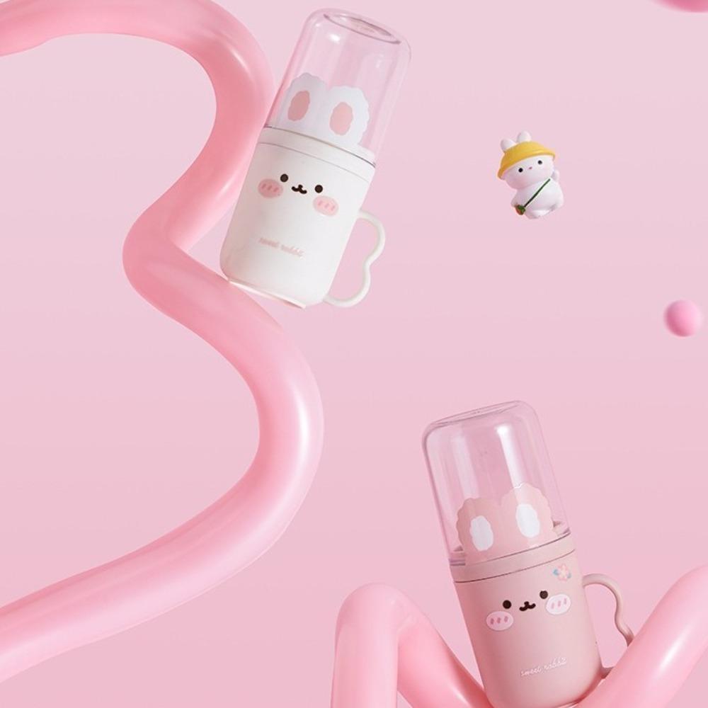 Мультяшный ополаскиватель для полости рта Компактный стакан для промывания Милый стакан для зубов Дорожный