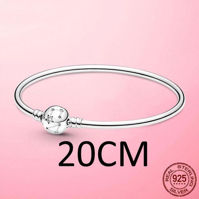 Браслет-цепочка с узлом бесконечности из стерлингового серебра 925 пробы, застежка-бантик, браслет-цепочка с бесконечной любовью, ювелирные изделия