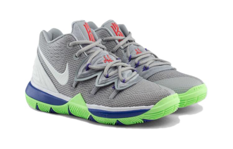 Nike Kyrie 5 Вольф Грей Лайм Бласт PS AQ2458-099