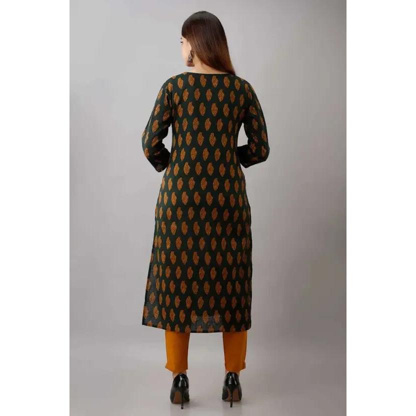 Женский комплект из чистого хлопка Курта, брюки, дупатта, индийский пакистанский топ, туника, платье Курти VF-20215