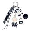 Handmade DIY Change Baby Girl Next Door Bubble Keychain Pendant Female Cute Miu Bag Doll Pendant