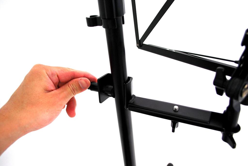 KC Music Stand for Microphone Stand Black MS-170/BK