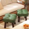 Soft Low Seat Non-Skid Multifunctional Small Footrest Creative Shoe Changing Chair Living Room