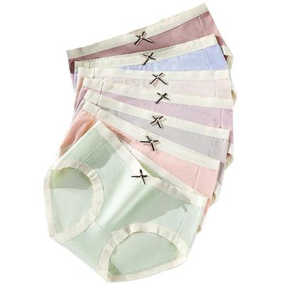 Женские трусики. Материал: 95% хлопок, 5% спандекс. 7 штук в упаковке