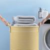 Non-Woven Fabric Dirty Clothes Storage Basket Folding Clothes Storage Organizer  Bedroom