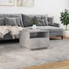 LED Coffee Table in Concrete Grey 50 x 49 x 40 cm