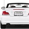Butterfly License Plate Frame Beautiful Butterflies Flower License Plate Personalise Stainless Steel Metal Car Plates Funny License Plate Frames